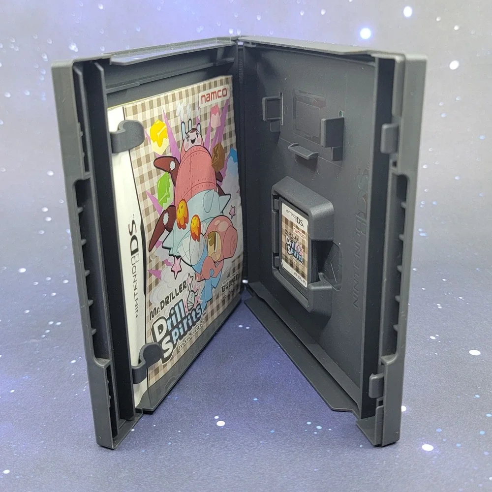 Mr Driller Drill Spirits Nintendo DS Namco Japan Import CIB Complete Game 1687